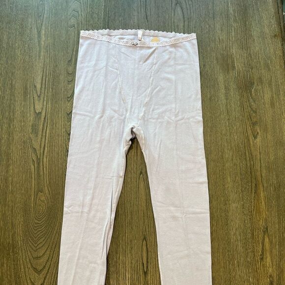 NWT Skims Lace Pointelle Leggings Lavender Size XL - Picture 4 of 8